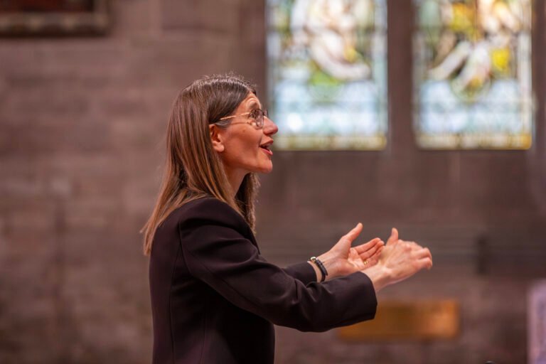 Musical Director of Quinborne Choir, South West Birmingham, uk Nicola Starkie